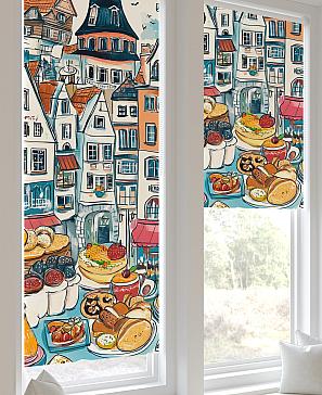 Рулонная штора «Лирстик - 483 - ширина 57 см»