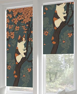 Рулонная штора «Лирстик - 485 - ширина 57 см» | фото 3