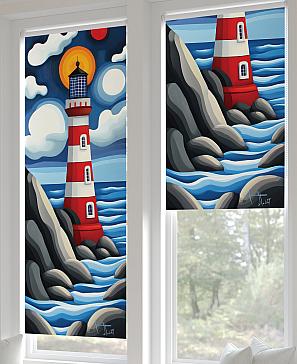 Рулонная штора «Лирстик - 495 - ширина 57 см» | фото 3