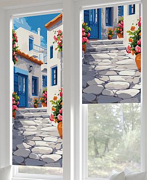 Рулонная штора «Лирстик - 497 - ширина 57 см» | фото 3