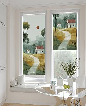 Рулонная штора «Лирстик - 506 - ширина 57 см» | фото 2