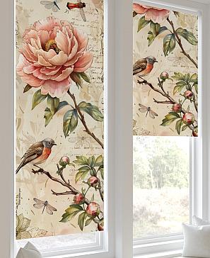 Рулонная штора «Лирстик - 507 - ширина 57 см»