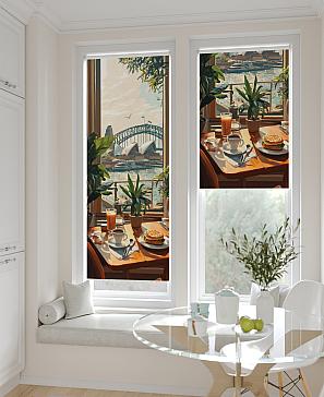 Рулонная штора «Лирстик - 509 - ширина 57 см» | фото 2