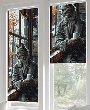 Рулонная штора «Лирстик - 519 - ширина 57 см» | фото 3