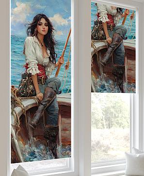 Рулонная штора «Лирстик - 520 - ширина 57 см»