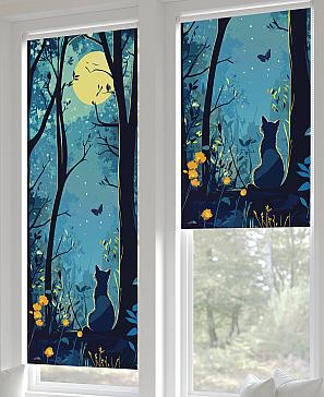 Рулонная штора «Лирстик - 521 - ширина 57 см» | фото 3