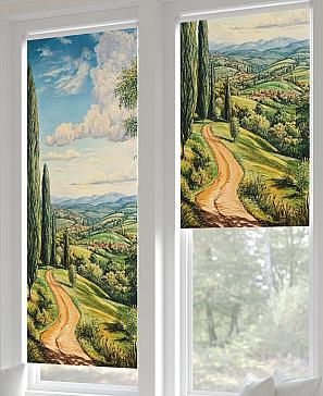 Рулонная штора «Лирстик - 529 - ширина 57 см» | фото 3