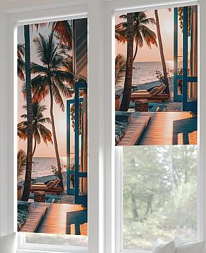 Рулонная штора «Лертонт - 453 - ширина 62 см» | фото 3