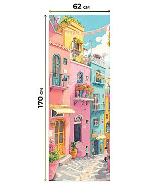 Рулонная штора «Лертонт - 457 - ширина 62 см»