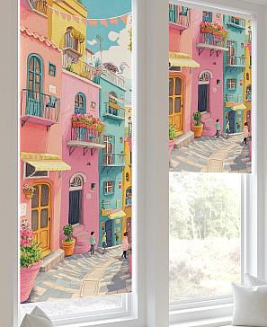 Рулонная штора «Лертонт - 457 - ширина 62 см»