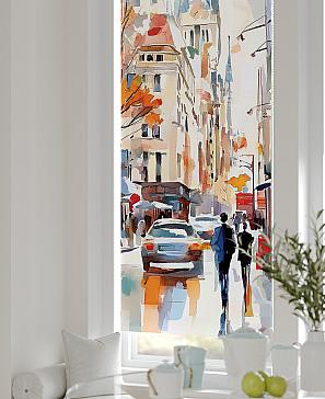 Рулонная штора «Лертонт - 472 - ширина 62 см»