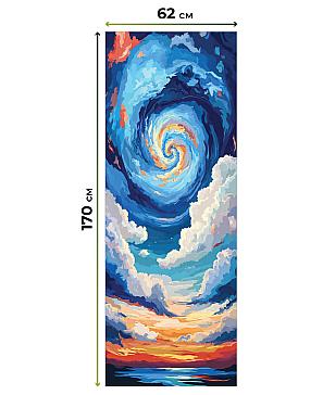 Рулонная штора «Лертонт - 474 - ширина 62 см»