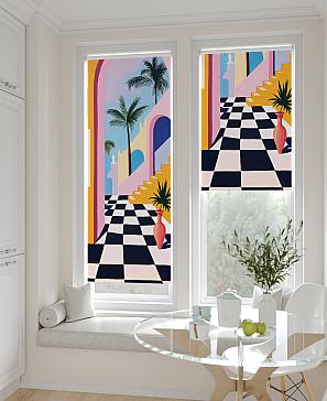 Рулонная штора «Лертонт - 482 - ширина 62 см» | фото 2