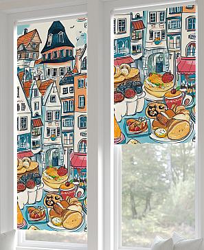 Рулонная штора «Лертонт - 483 - ширина 62 см» | фото 3