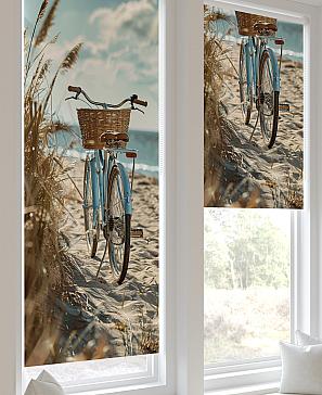 Рулонная штора «Лертонт - 484 - ширина 62 см»