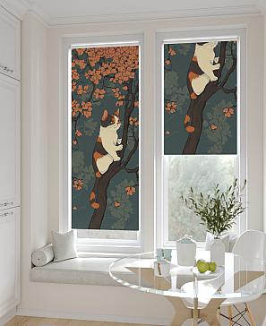 Рулонная штора «Лертонт - 485 - ширина 62 см» | фото 2