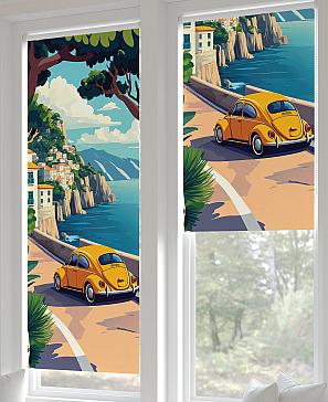 Рулонная штора «Лертонт - 492 - ширина 62 см» | фото 3