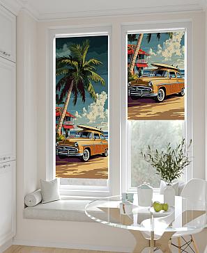 Рулонная штора «Лертонт - 494 - ширина 62 см» | фото 2