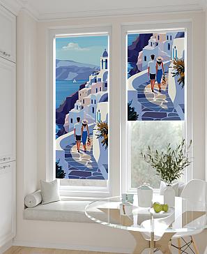 Рулонная штора «Лертонт - 496 - ширина 62 см» | фото 2