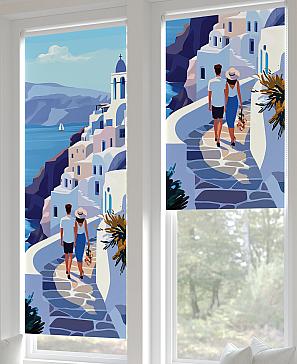 Рулонная штора «Лертонт - 496 - ширина 62 см» | фото 3