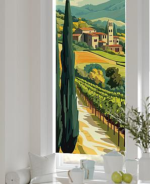 Рулонная штора «Лертонт - 502 - ширина 62 см»