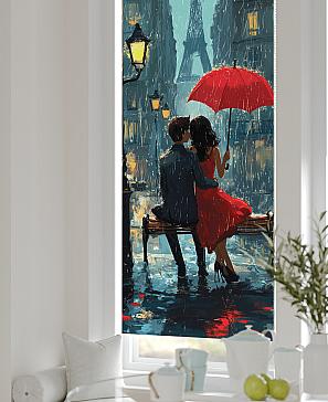 Рулонная штора «Лертонт - 504 - ширина 62 см»