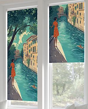 Рулонная штора «Лертонт - 516 - ширина 62 см» | фото 3