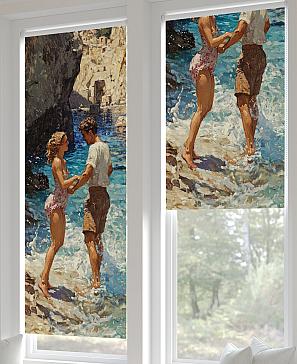 Рулонная штора «Лертонт - 517 - ширина 62 см» | фото 3