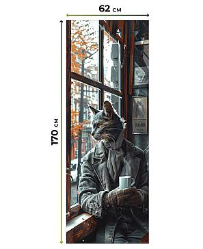 Рулонная штора «Лертонт - 519 - ширина 62 см»