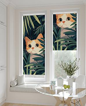 Рулонная штора «Лертонт - 522 - ширина 62 см» | фото 2