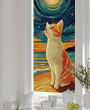 Рулонная штора «Лертонт - 523 - ширина 62 см»