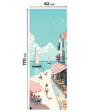 Рулонная штора «Лертонт - 525 - ширина 62 см»