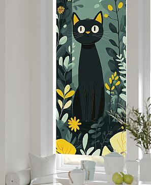 Рулонная штора «Лертонт - 530 - ширина 62 см»