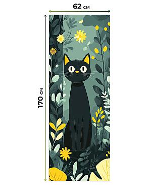 Рулонная штора «Лертонт - 530 - ширина 62 см»