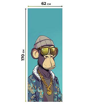 Рулонная штора «Лертонт - 532 - ширина 62 см»