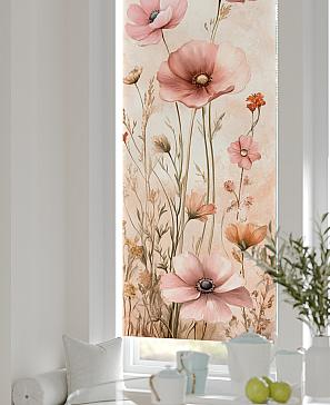 Рулонная штора «Лертонт - 543 - ширина 62 см»