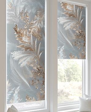 Рулонная штора «Лертонт - 545 - ширина 62 см»