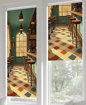 Рулонная штора «Рилварт - 454 - ширина 68 см» | фото 3