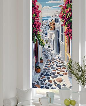 Рулонная штора «Рилварт - 455 - ширина 68 см»