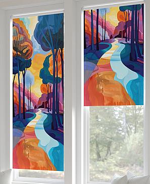 Рулонная штора «Рилварт - 461 - ширина 68 см» | фото 3