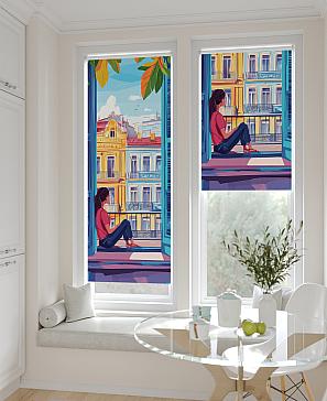 Рулонная штора «Рилварт - 466 - ширина 68 см» | фото 2