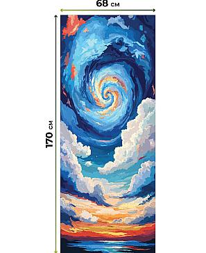 Рулонная штора «Рилварт - 474 - ширина 68 см»