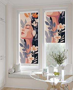 Рулонная штора «Рилварт - 476 - ширина 68 см» | фото 2