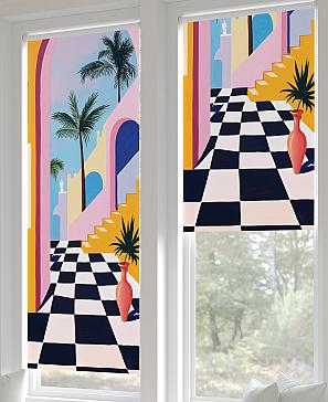 Рулонная штора «Рилварт - 482 - ширина 68 см» | фото 3