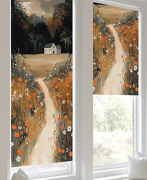 Рулонная штора «Рилварт - 491 - ширина 68 см»