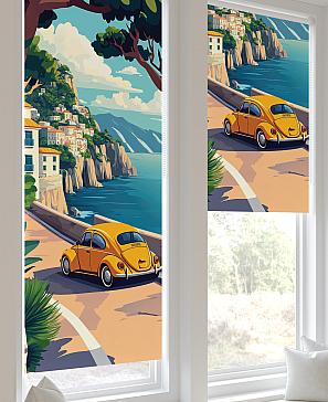 Рулонная штора «Рилварт - 492 - ширина 68 см»