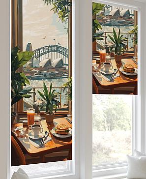 Рулонная штора «Рилварт - 509 - ширина 68 см»