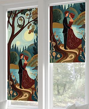 Рулонная штора «Рилварт - 526 - ширина 68 см» | фото 3