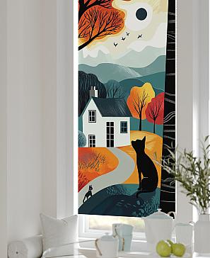 Рулонная штора «Рилварт - 534 - ширина 68 см»