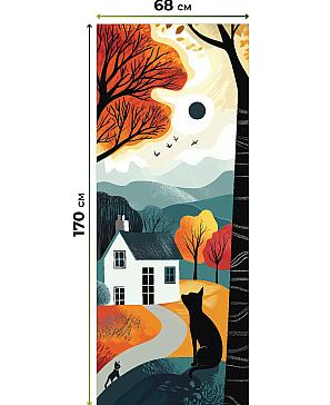 Рулонная штора «Рилварт - 534 - ширина 68 см»